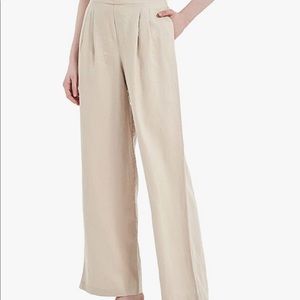 Tan Linen pants with matching top